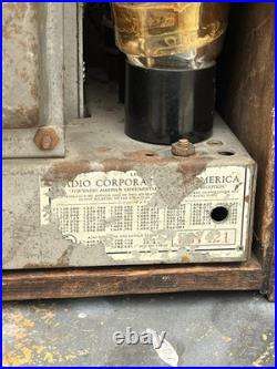 Vintage 1931 Jackson Bell Peter Pan Mini Cathedral 11 Tall Tube Radio Model 84