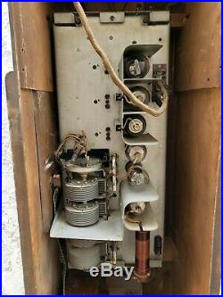 Vintage 1931 Westinghouse Columinaire WR-8 Grandfather Radio PARTS ONLY #2715