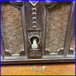 Vintage 1932 Kadette Model H Gothic Bakelite Tube Radio International PARTS ONLY Vintage 1932 Kadette Model H Gothic Bakelite Tube Radio International PARTS ONLY