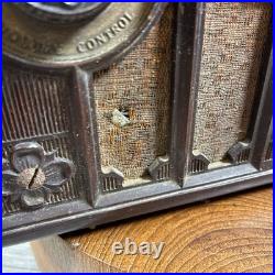 Vintage 1932 Kadette Model H Gothic Bakelite Tube Radio International PARTS ONLY