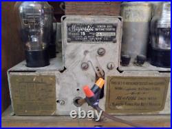 Vintage 1932 Majestic model 15 Havenwood 151 5-Tube AM Radio by Grigsby-Grunow