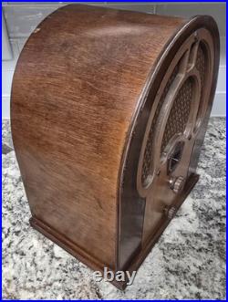 Vintage 1933 Philco Jr. 80B Cathedral Tube Radio Restored & Working Beauty Vintage 1933 Philco Jr. 80B Cathedral Tube Radio Restored & Working Beauty