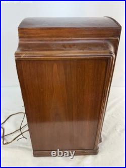 Vintage 1934 GE M-61 Tombstone Tube Radio Original Complete for Repair
