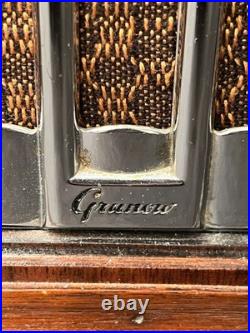 Vintage 1934 Grunow Art Deco Table Radio Rebuilt 2007 Works Great