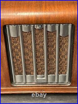 Vintage 1934 Grunow Art Deco Table Radio Rebuilt 2007 Works Great