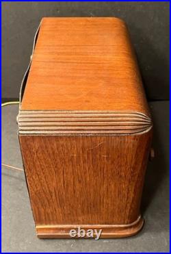 Vintage 1934 Grunow Art Deco Table Radio Rebuilt 2007 Works Great