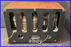 Vintage 1934 Grunow Art Deco Table Radio Rebuilt 2007 Works Great