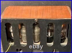 Vintage 1934 Grunow Art Deco Table Radio Rebuilt 2007 Works Great