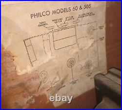 Vintage 1934 Philco Cathedral Radio