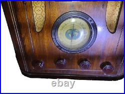 Vintage 1934 RCA Victor 135-B 7-Tube Radio Tombstone 2-Band ORIGINAL Need TLC