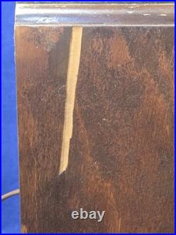Vintage 1936 Coronado 575 Wood Tombstone Tube Radio Art Deco Airplane Dial