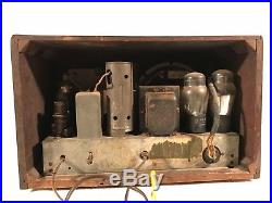 Vintage 1936 FADA AM SW Radio Model 451-K for Parts or Restoration