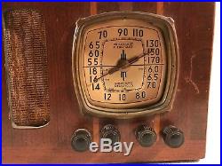 Vintage 1936 FADA AM SW Radio Model 451-K for Parts or Restoration