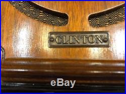Vintage 1937 Clinton 216 Wood Tube Radio EXTREMELY RARE in beautiful cond