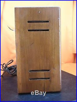 Vintage 1937 MISSION BELL 387 Tempo Wood Cabinet TUBE RADIO NICE EXAMPLE