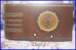 Vintage 1937 Rare Erla Radio 86AE-1100 Magic Tuning Eye For Repair, Good Shape