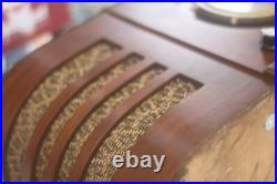 Vintage 1937 Rare Erla Radio 86AE-1100 Magic Tuning Eye For Repair, Good Shape