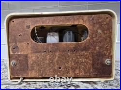 Vintage 1938 Packard Bell 100A Hi-Lo Radio Pair Deco Tube Project