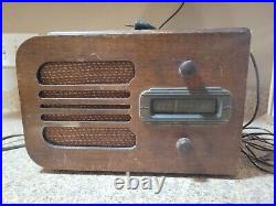 Vintage 1938 Stewart-Warner Radio Bkshlf