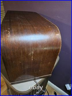 Vintage 1939 Philco AM/SW Tube Radio Model 38-9 Working
