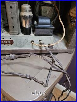 Vintage 1939 Philco AM/SW Tube Radio Model 38-9 Working