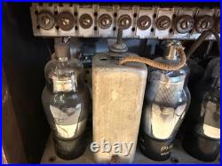 Vintage 1939 Philco Tube AM Radio Model 39-7 Antique Wood Art Deco