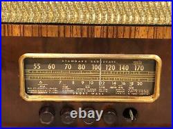 Vintage 1939 RCA Victor Radio Model 96T6 AM Table Short Wave Radio-for Repair