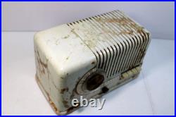 Vintage 1939 Silvertone Art Deco Old Swirled Marbled Color Bakelite Tube Radio Vintage 1939 Silvertone Art Deco Old Swirled Marbled Color Bakelite Tube Radio