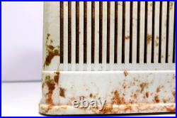 Vintage 1939 Silvertone Art Deco Old Swirled Marbled Color Bakelite Tube Radio Vintage 1939 Silvertone Art Deco Old Swirled Marbled Color Bakelite Tube Radio