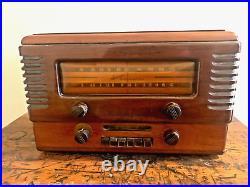 Vintage 1939 Sparton Of Canada Tube Radio 5441 Broadcast & Short Wave, Working