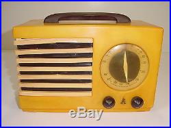 Vintage 1940 Emerson 400 Aristocrat Butterscotch Catalin Tube Radio Project