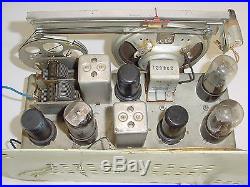 Vintage 1940 Garod 6AU-1 Commander Butterscotch Red Catalin Tube Radio Project