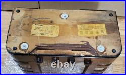 Vintage 1940'S Crosley American Overseas 66TC Tube Radio