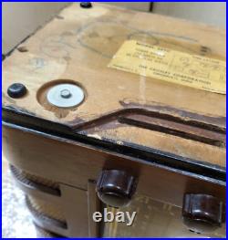 Vintage 1940'S Crosley American Overseas 66TC Tube Radio