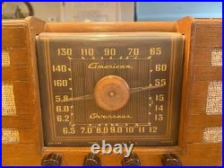 Vintage 1940'S Crosley American Overseas 66TC Tube Radio SEE VIDEO Vintage 1940'S Crosley American Overseas 66TC Tube Radio SEE VIDEO