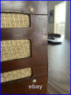 Vintage 1940'S Crosley American Tube Radio 66TC Restored Electronics Input Jack