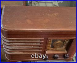 Vintage 1940'S Tube Radio Crosley American Overseas 56TC Working Vintage 1940'S Tube Radio Crosley American Overseas 56TC Working
