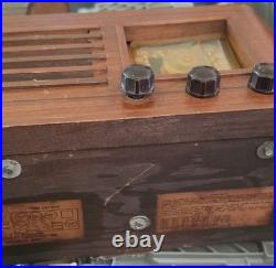 Vintage 1940'S Tube Radio Crosley American Overseas 56TC Working