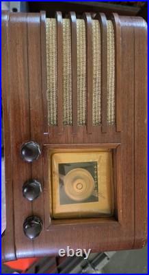Vintage 1940'S Tube Radio Crosley American Overseas 56TC Working