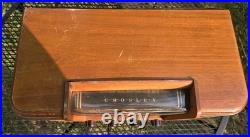 Vintage 1940'S Tube Radio Crosley American Overseas Model 66tc Cord Rough