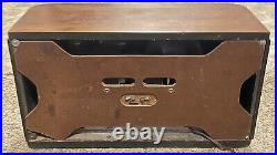 Vintage 1940 Wards Airline 0BR4-609A Tube Radio AM, SW, Beautiful, Works Great