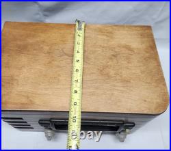 Vintage 1940 Zenith 6-S-439 Tube Radio Chassis 5678 Art Deco Wood WORKS Vintage 1940 Zenith 6-S-439 Tube Radio Chassis 5678 Art Deco Wood WORKS