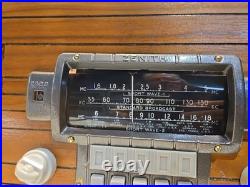 Vintage 1940 Zenith 6-S-439 Tube Radio Chassis 5678 Art Deco Wood WORKS GREAT