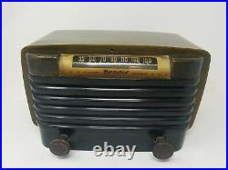 Vintage 1940's Bendix 526C Catalin Radio Untested