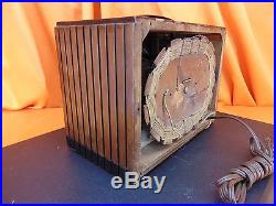 Vintage 1940's EMERSON EC1-366 Wood Cabinet TUBE RADIO