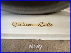 Vintage 1940's Empire Football Gridiron Tube Radio Amarillo TEXAS RARE