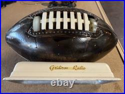 Vintage 1940's Empire Football Gridiron Tube Radio Amarillo TEXAS RARE Vintage 1940's Empire Football Gridiron Tube Radio Amarillo TEXAS RARE