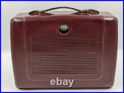 Vintage 1940's GE General Electric Model 150 Portable AM Radio