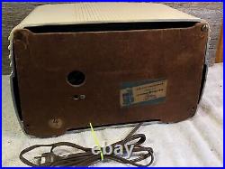 Vintage 1940's General Electric Model 201 AM Tube Radio Refurbished