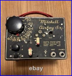 Vintage 1940's Mitchell Airboy Sr. Aviation AT-92-50 Navigation Receiver & Trans